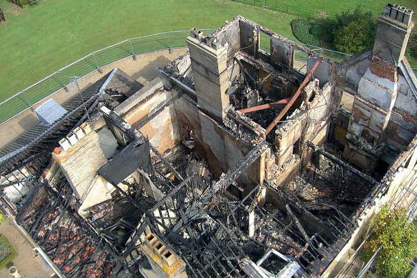 Hickling Hall post fire 2015