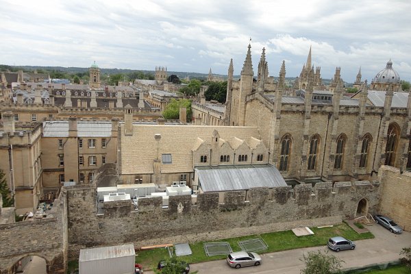 New College Exterior of roof